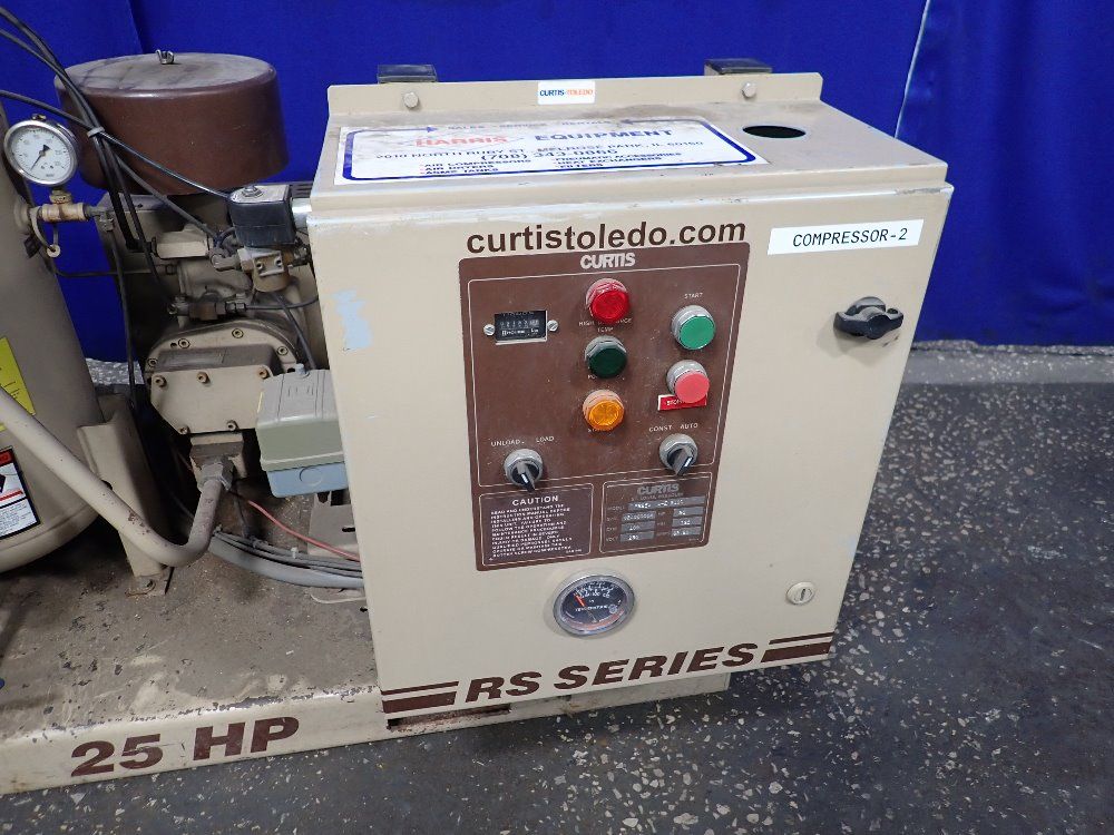 Curtis 25 Hp Air Compressor - Rs25a A-e B101