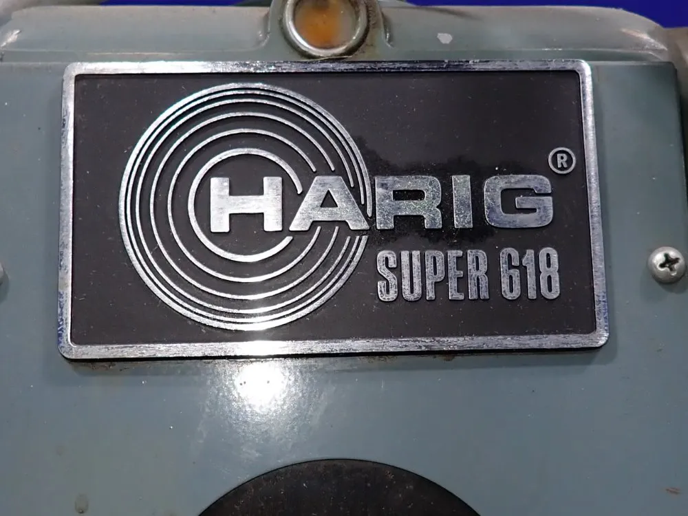 Harig 18"x6" Surface Grinder - Super 618