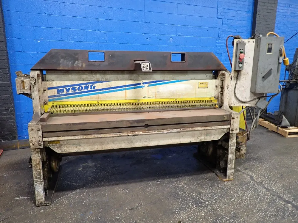 Wysong 72" 1472-p Shear - 1472-p