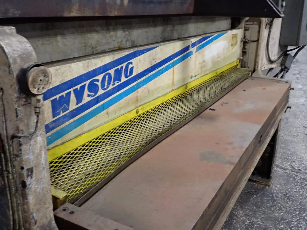 Wysong 72" 1472-p Shear - 1472-p