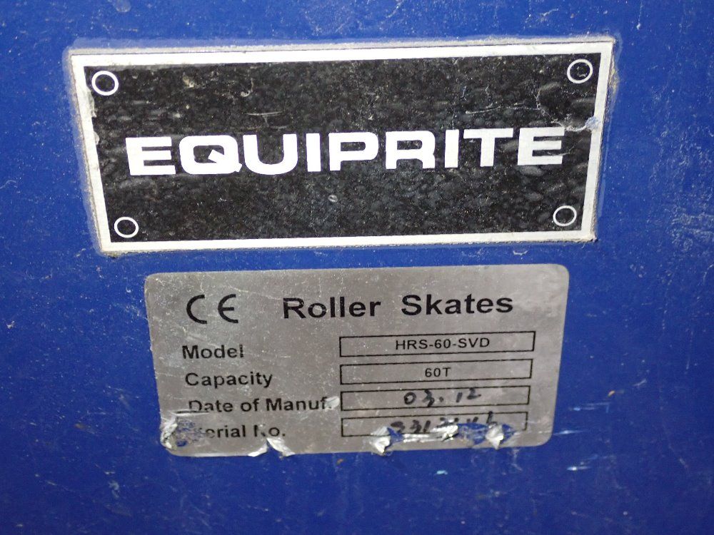 Equiprite 60 Ton Machine Skates - Hrs-60-svd