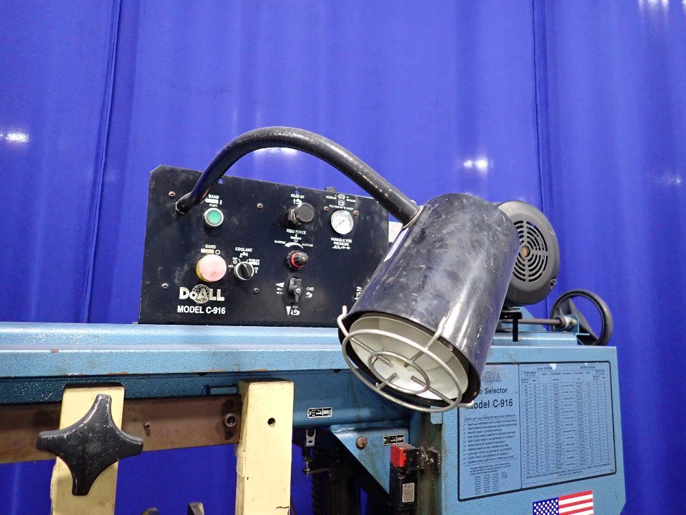 Doall 11" X 21" Horizontal Band Saw - C-916s
