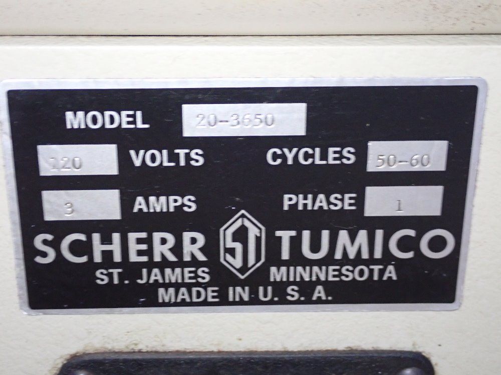 Scherr Tumico 14 1/2" Optical Comparator - 20-3650