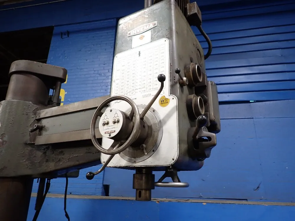 Invema 13" X 4'6" Radial Arm Drill - Frm 1250