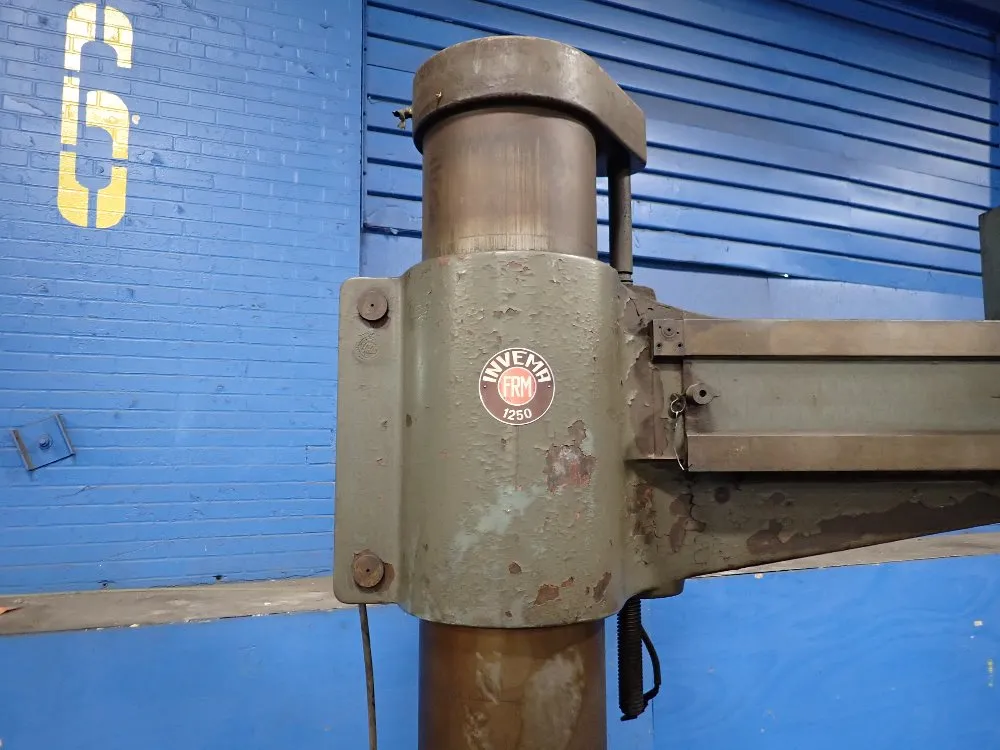 Invema 13" X 4'6" Radial Arm Drill - Frm 1250