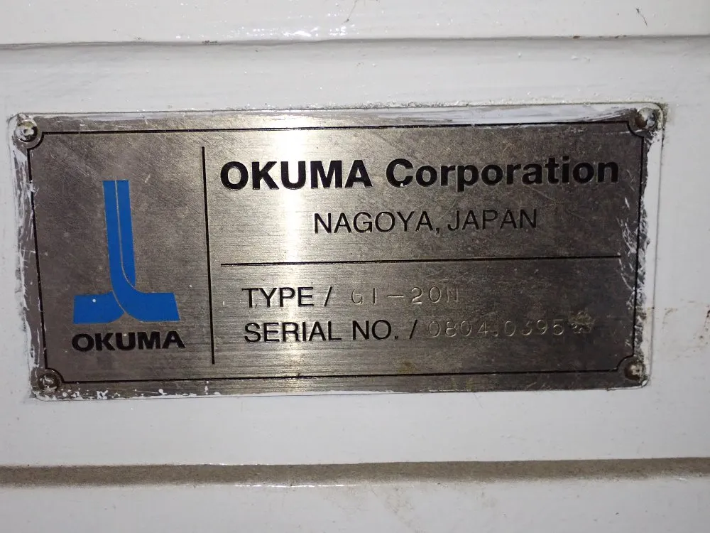 Okuma Cnc Grinder - Gi-20n