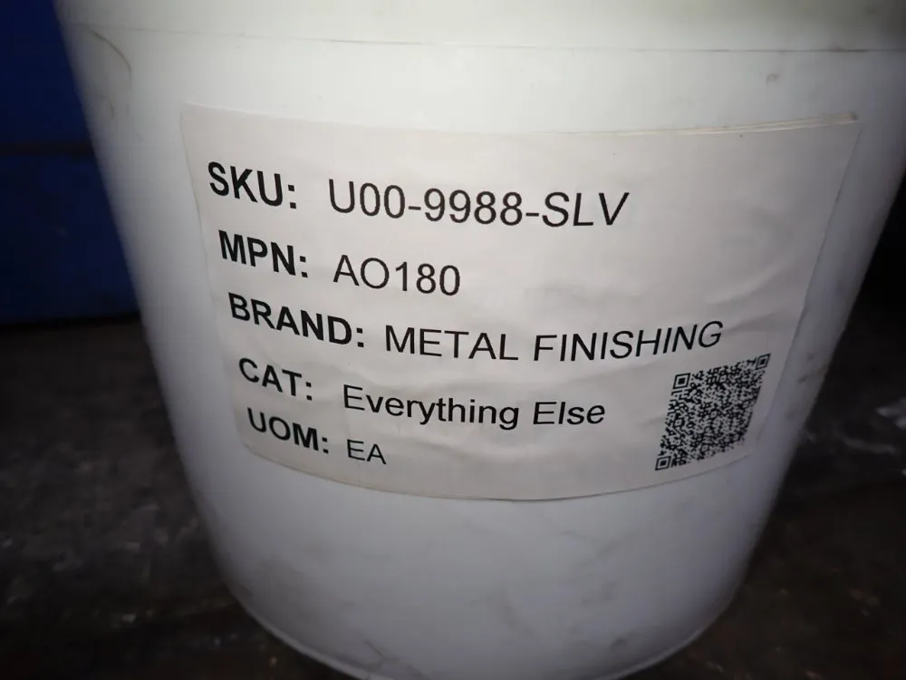 Midwest Finishing Systems Inc Aluminum Oxide Powder - Ms10053150