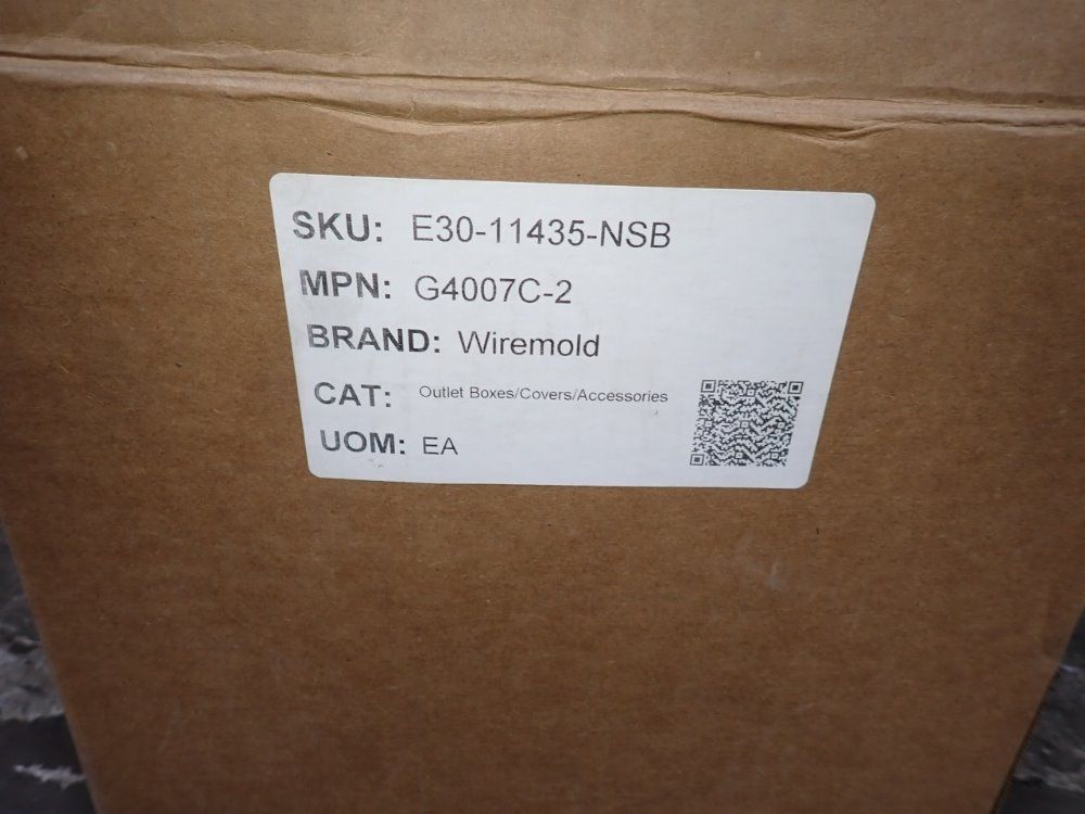 Wiremold Two-gang Device Plate - G4007c-2
