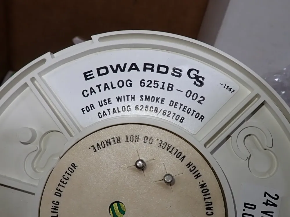 Edwards Smoke Detectors - 6251b-002