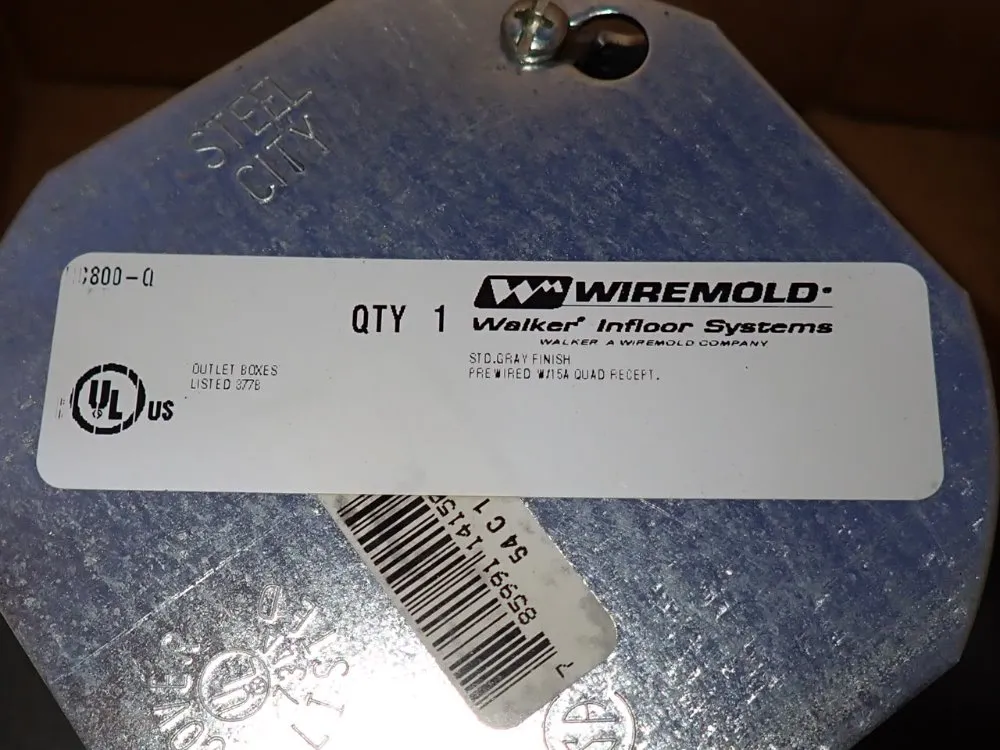 Wiremold Outlet Boxes - Hc800-q