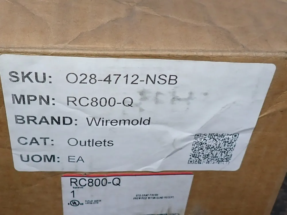 Wiremold Outlet Boxes - Hc800-q