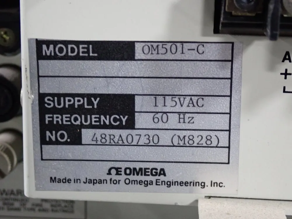 Omega Chart Monitor - Om501-c