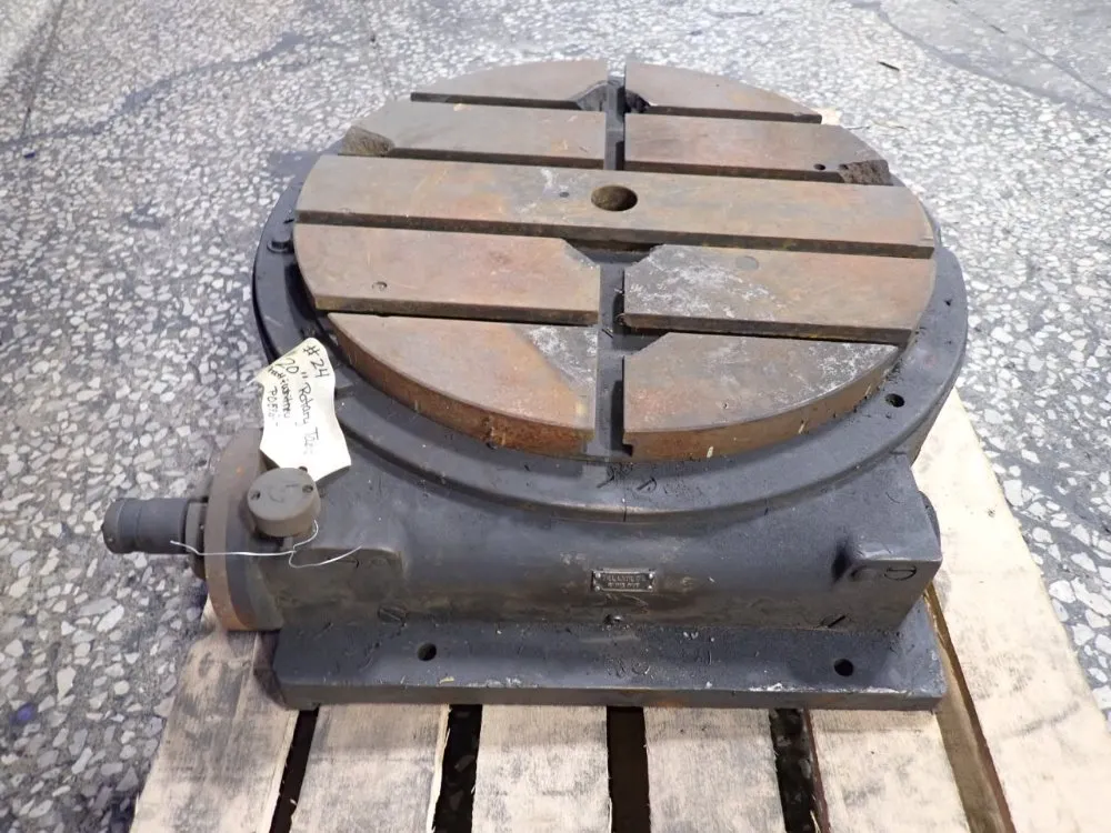 Pratt & Whitney 20" Rotary Table - 58667