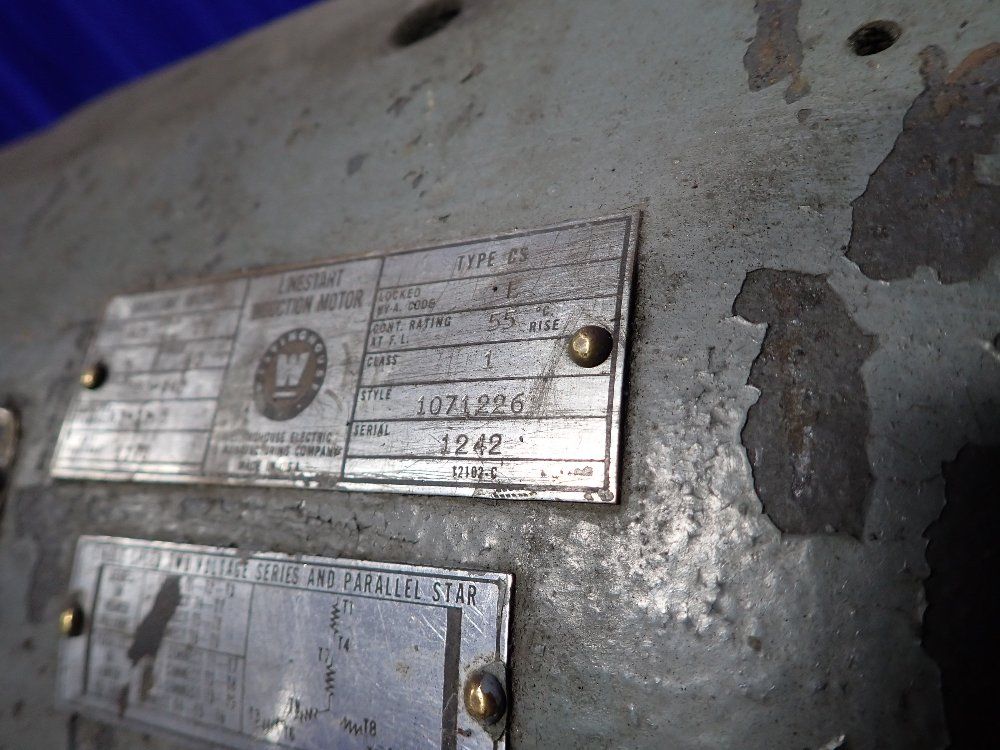 Westinghouse 25 Hp Linestart Induction Motor - 1071226