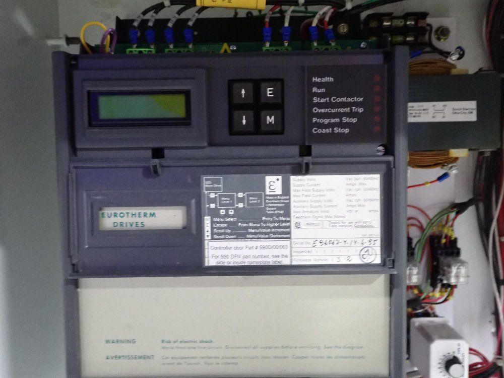 The Centrifugal Casting Machine Co. Digital Dc Drive - M-36-222-12-wc