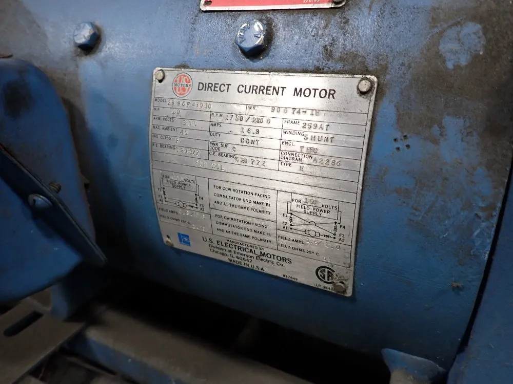 Us Motors 10 Hp Motor - 2s90f45010