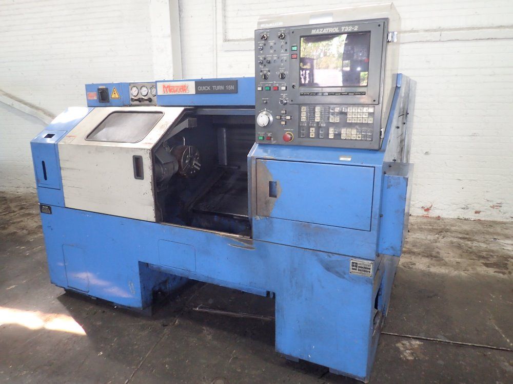 Mazak Cnc Turn Center - Qt-15n/quick Turn 15n Chucker