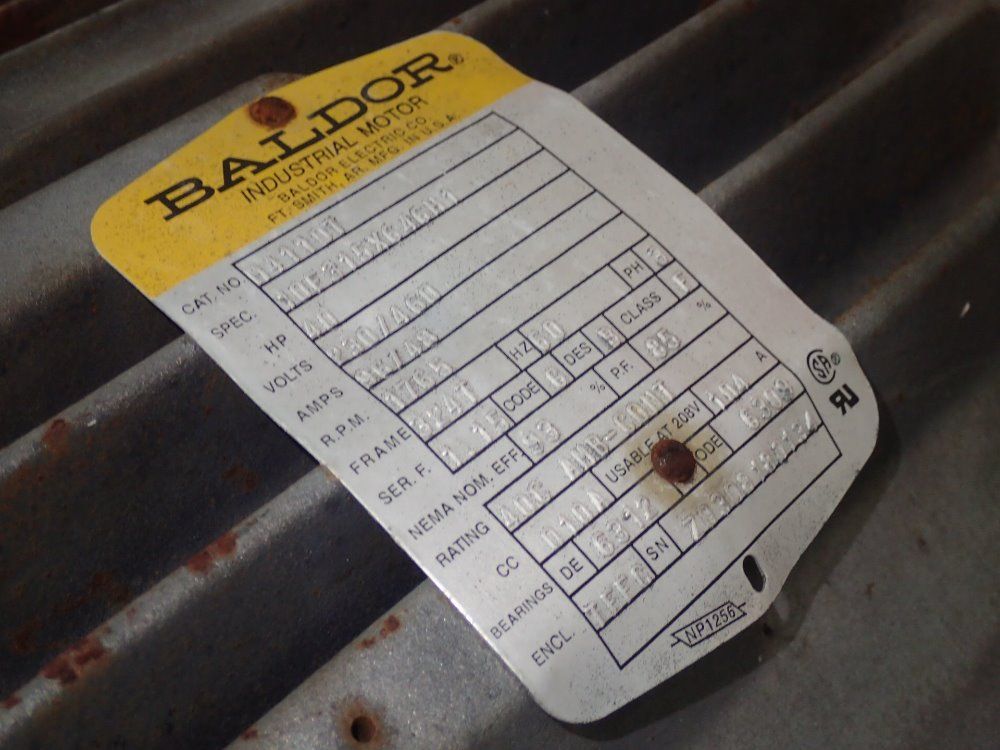 Sutorbilt / Gardner Denver 40 Hp Vacuum Blower - Gafmdpa/6mp