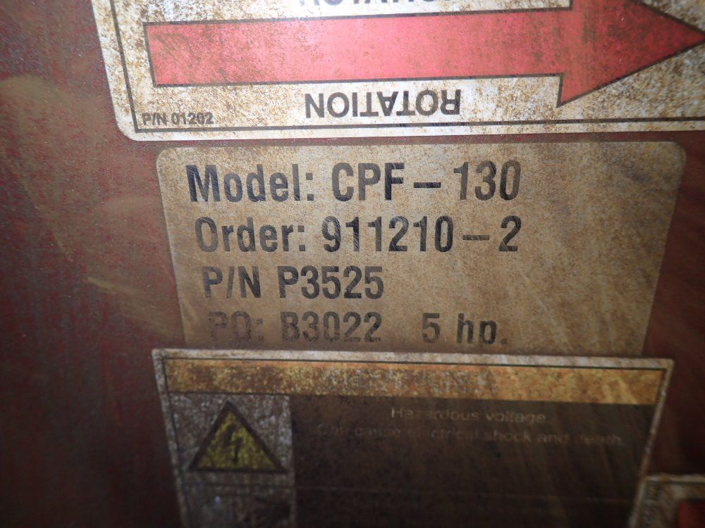 Microair 5 Hp Dust Collector - Cpf-130