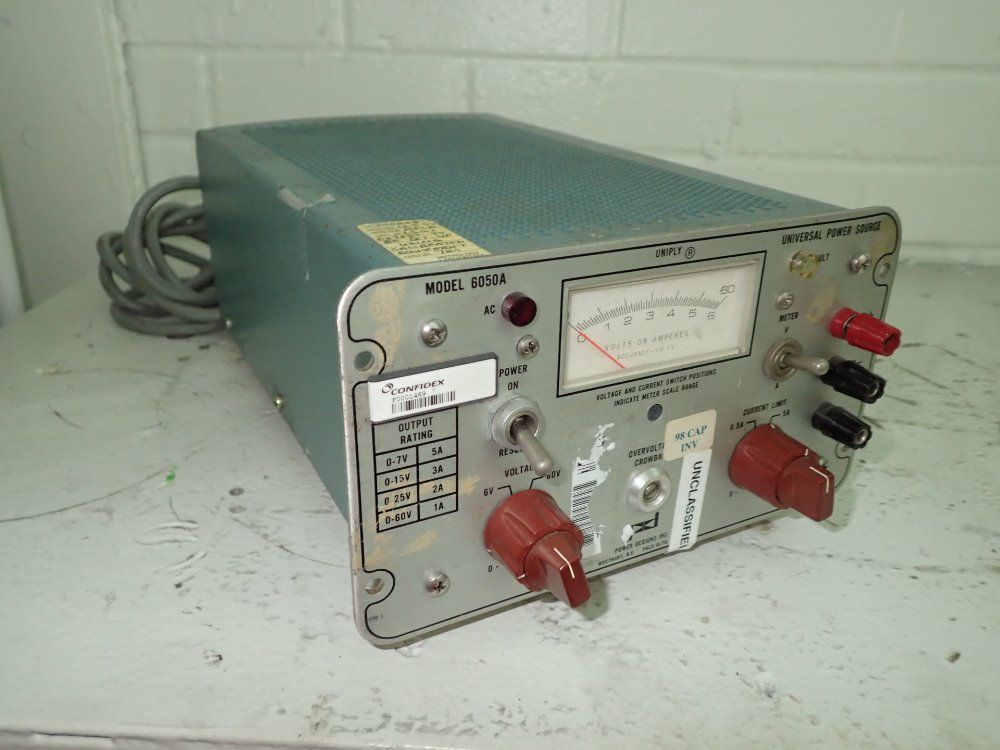 Power Design Inc 7-60 V Universal Power Source - 6050a