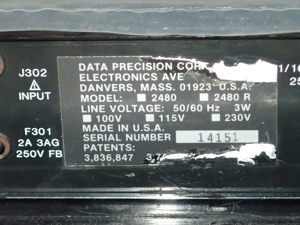 Data Precision Meter - 2480r