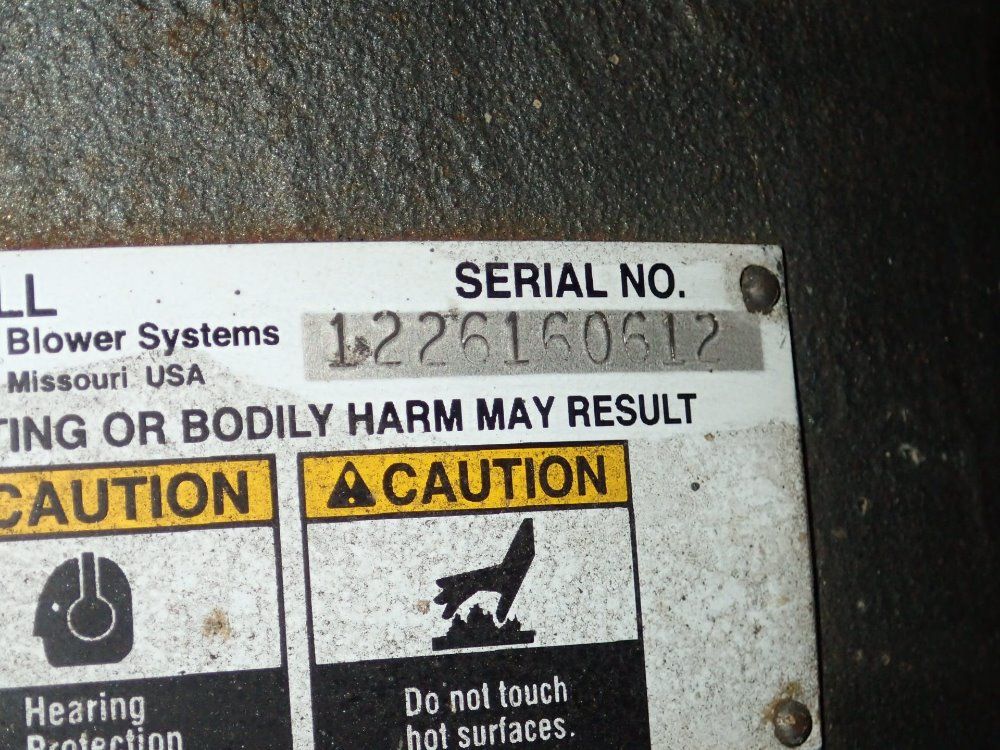 Tuthill 60 Hp Blower - 5507-46l3-7200