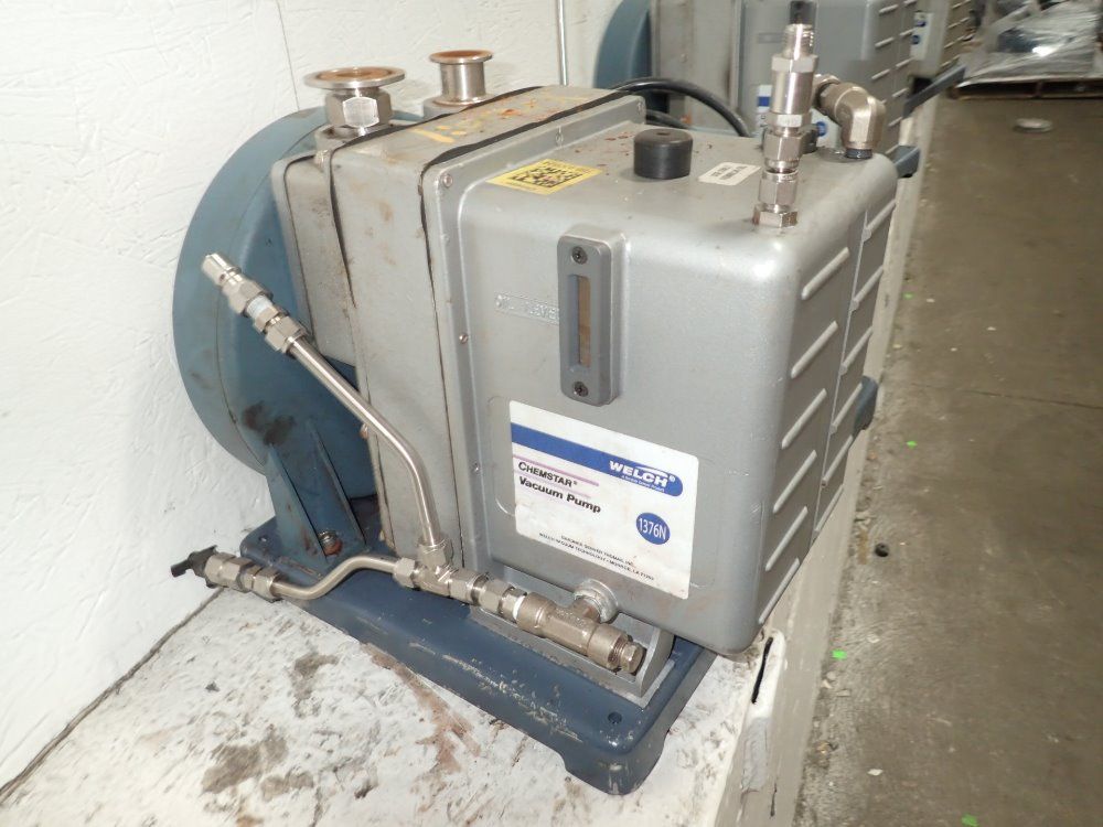 Welch 1 Hp Vacuum Pump - 1376n-01f