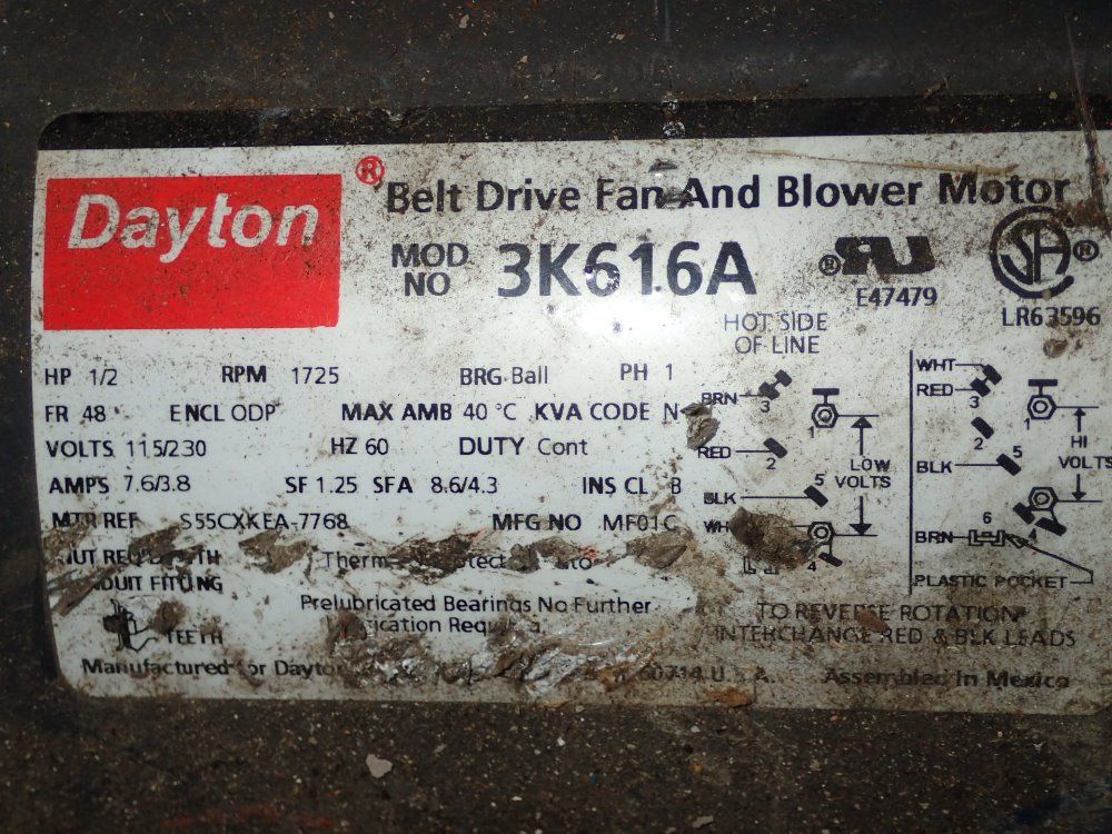 Dayton / Taco 1/2 Hp Pump