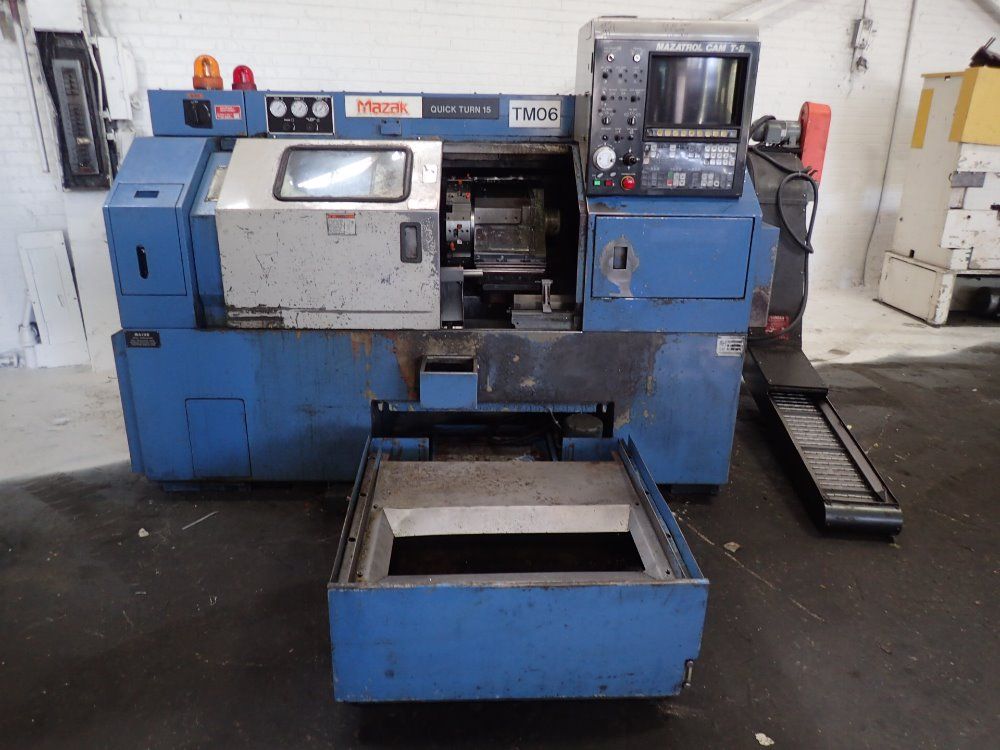 Mazak Cnc Turn Center - Quick Turn 15 /qt-15n