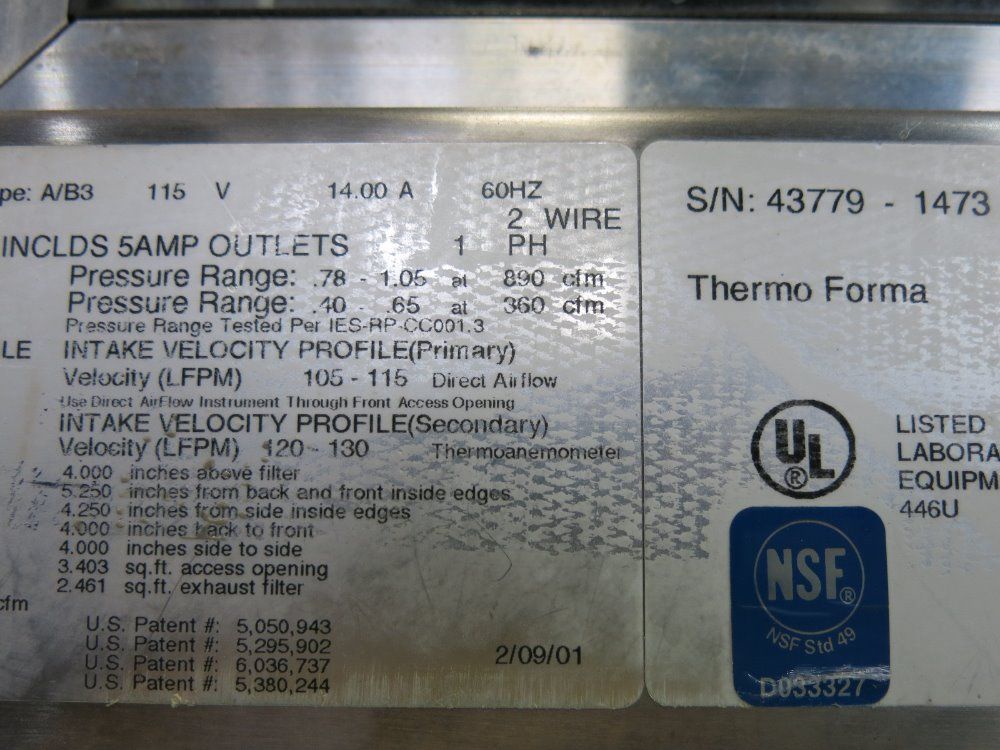 Forma Scientific Laboratory Fume Hood