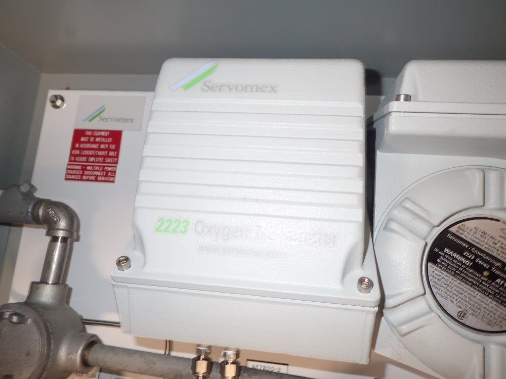 Servomex Oxygen Analyzer Control Panle