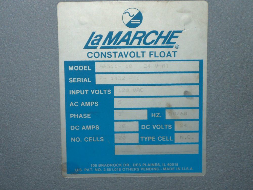 Lamarche Battery & Charger Console