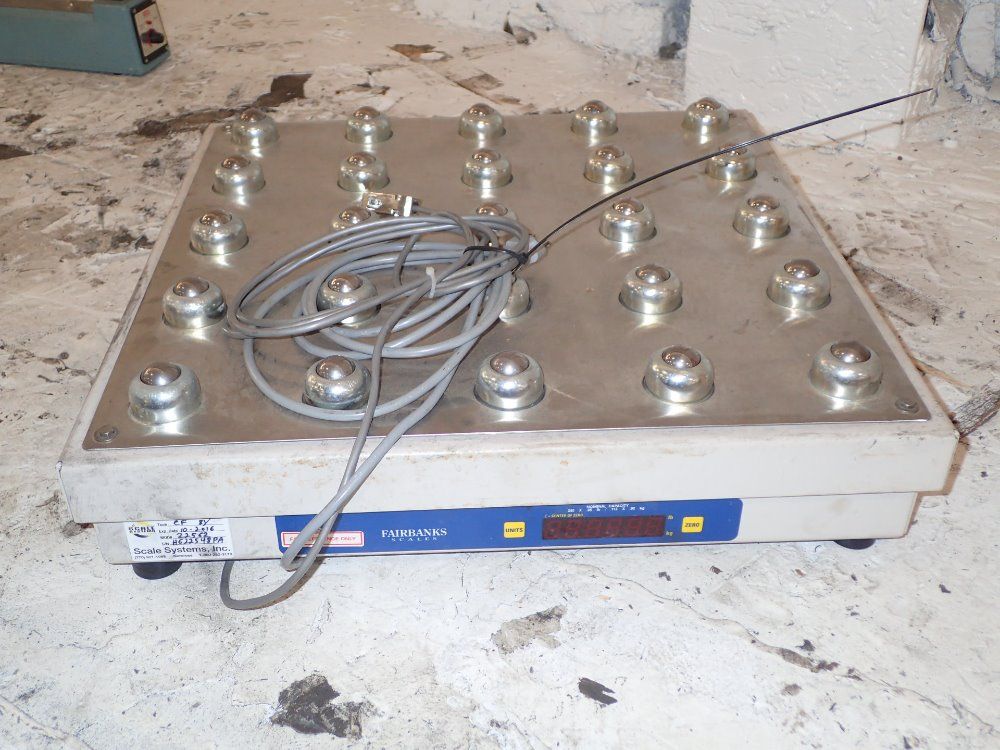 Fairbanks Scales Digital Scale/ball Transfer Table