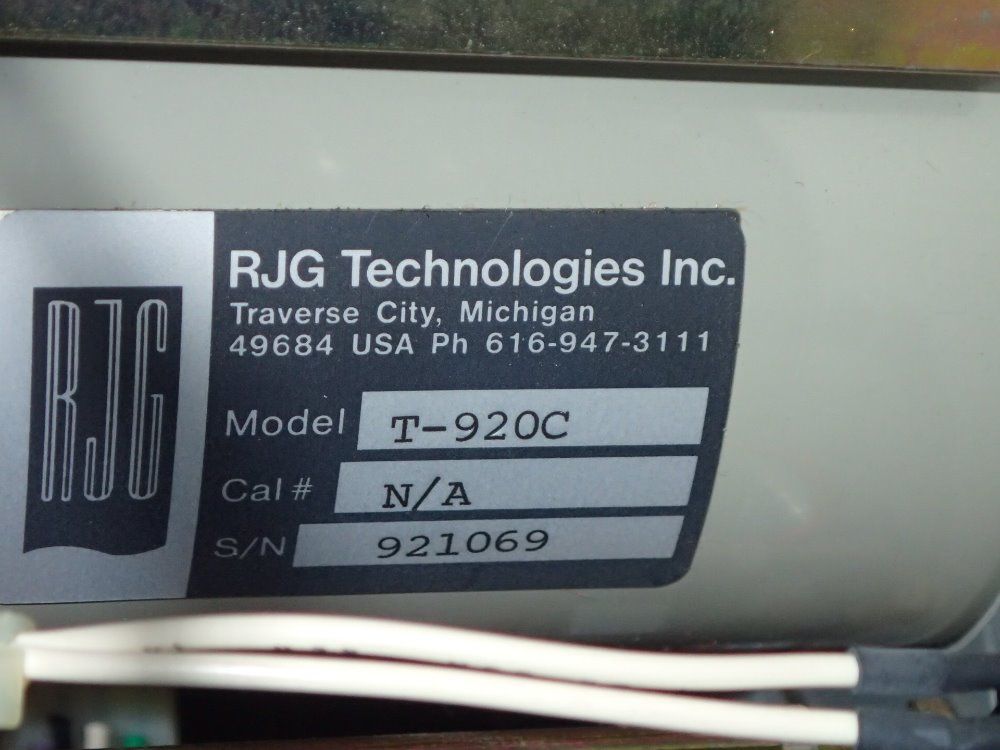 Rjg Technologies Process Controller