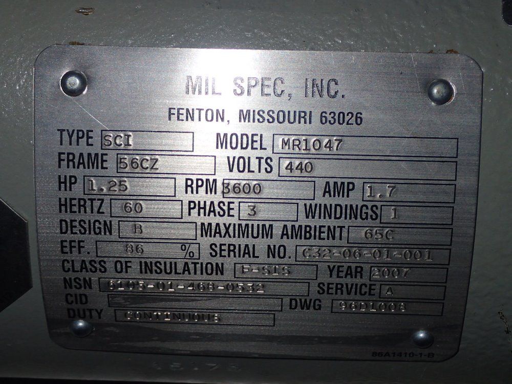 Mil Spec Motor
