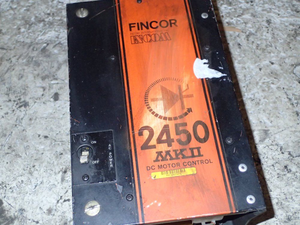 Fincor/incom Dc Motor Control