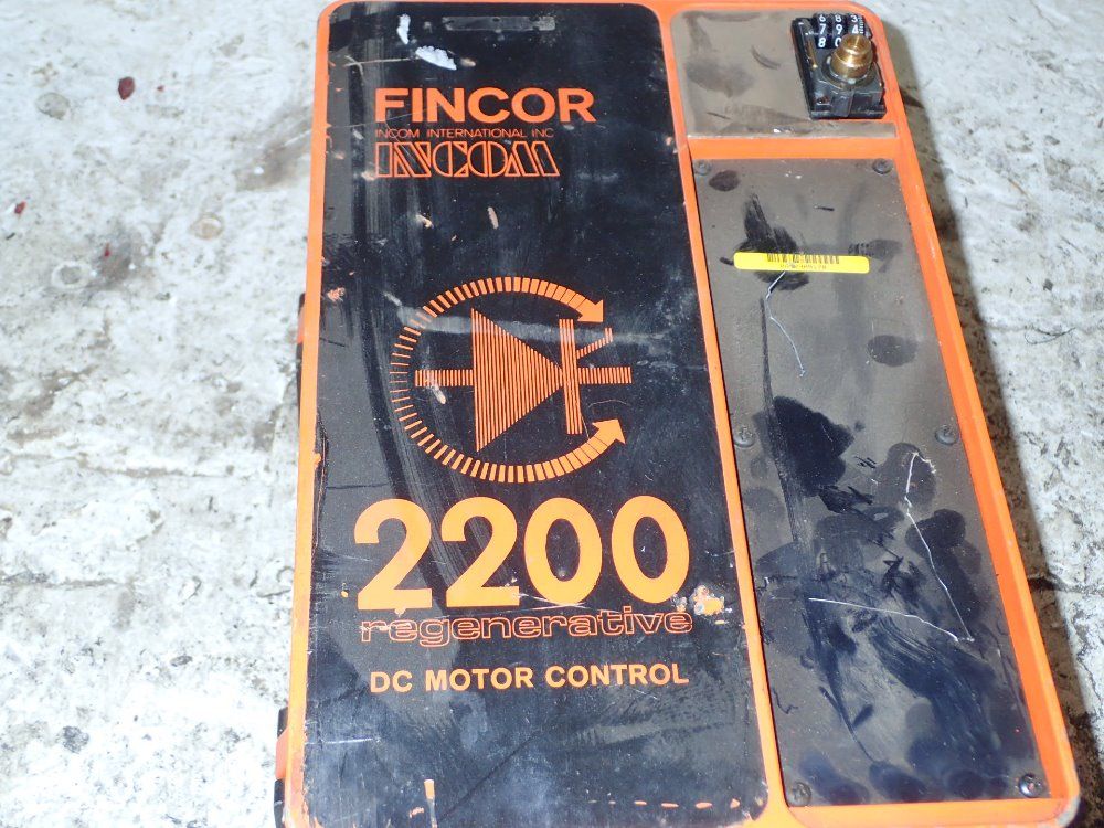Fincor/incom Dc Motor Control