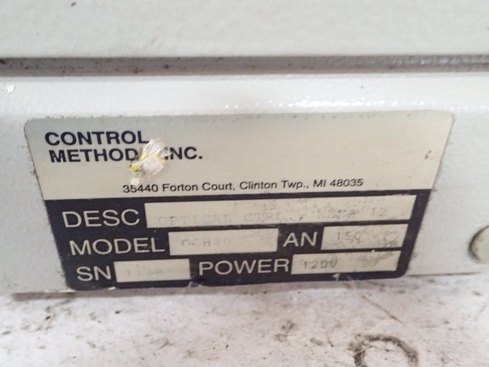 Control Methods Inc. Optical Control