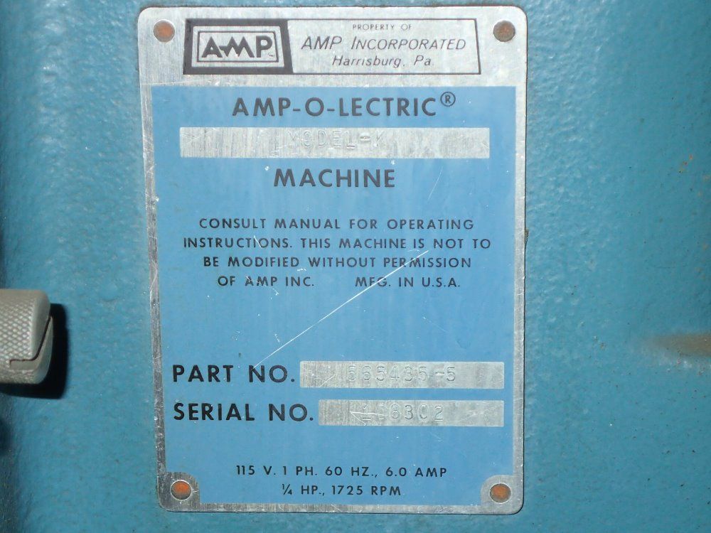 Amp Inc. Wire Stripper/crimper