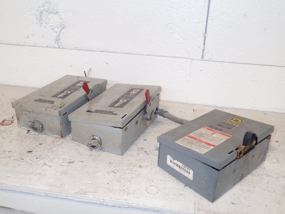 Square D/general Electric Fusible Disconnect Unit