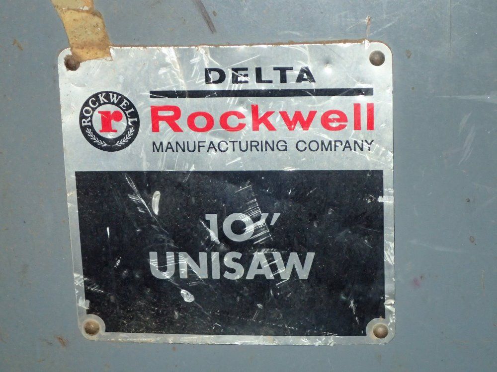 Delta/rockwell Table Saw