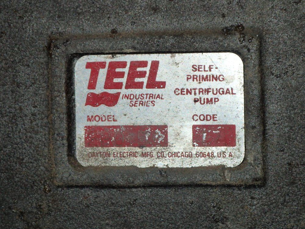 Teel Portable Pump Unit