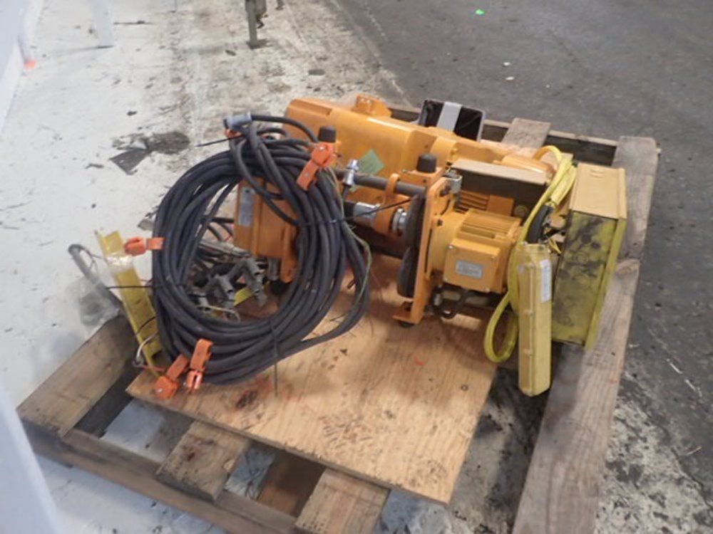 Harrington Powertrolly/chain Hoist