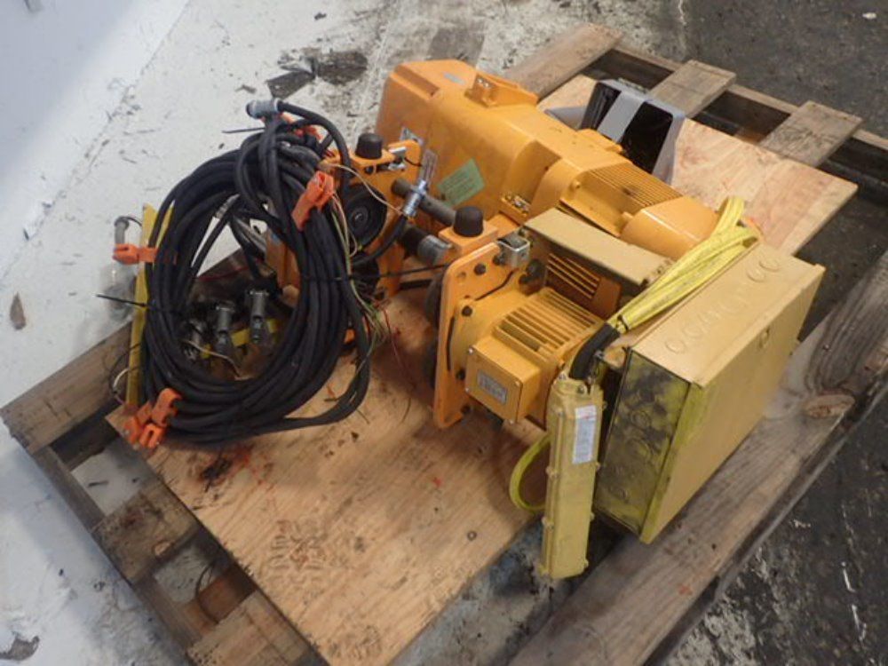 Harrington Powertrolly/chain Hoist