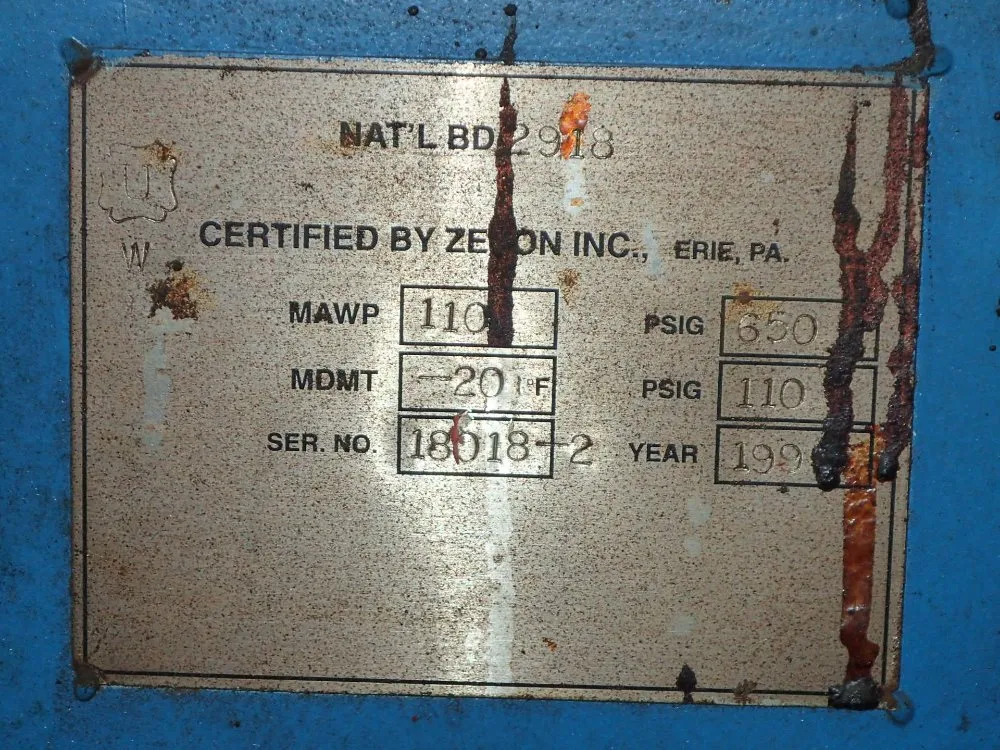 Pittsburgh Spray Equipment Co. Tank