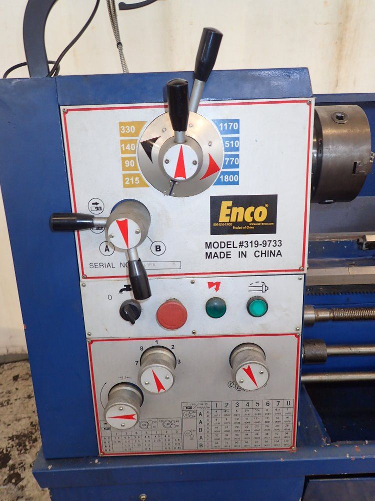 Enco Gap Bed Lathe