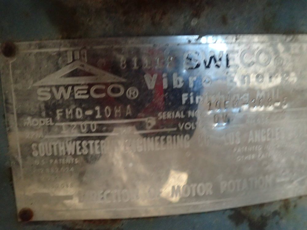 Southwestern Engineering Vibratory Finisher