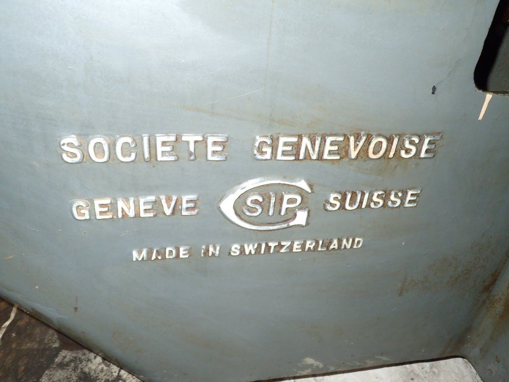 Sip / Societe Genevoise Jig Boring Mill
