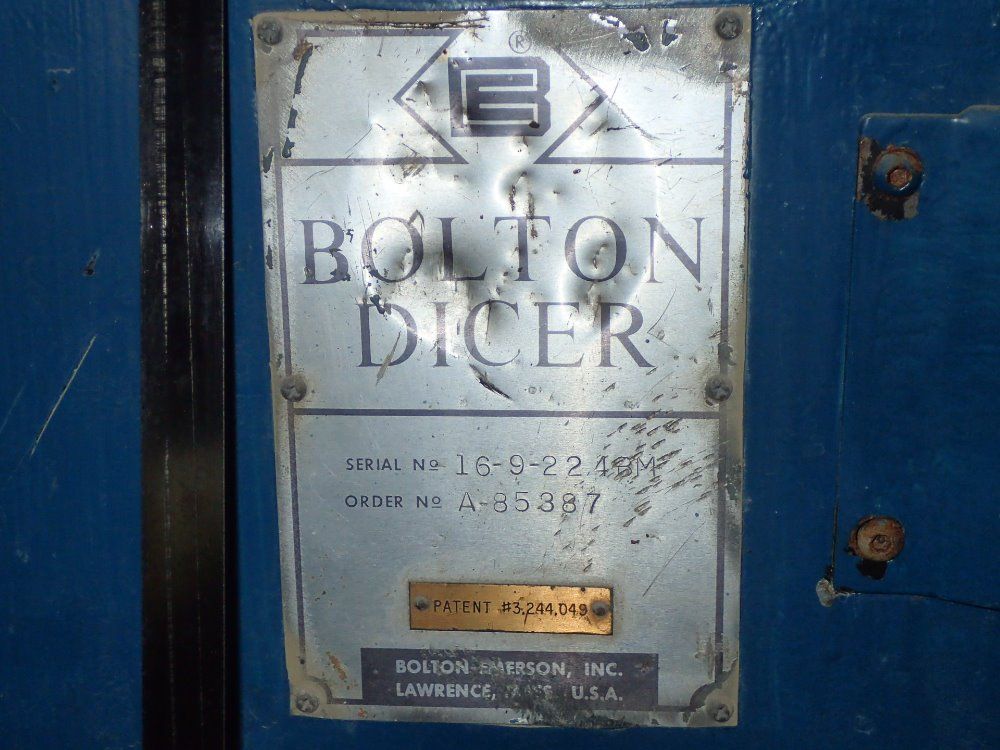 Bolton-emerson Inc. Portable Dicer