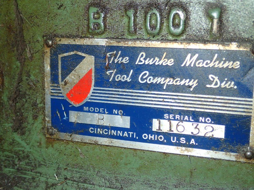 Burke Horizontal Mill